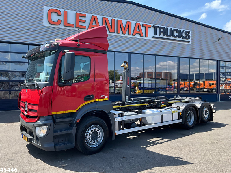 Mercedes-Benz Antos 2543 Euro 6 Multilift 26 Ton haakarmsysteem - Pacēlājs ar āķi: foto 2 Mercedes-Benz Antos 2543 Euro 6 Multilift 26 Ton haakarmsysteem - Pacēlājs ar āķi: foto 2