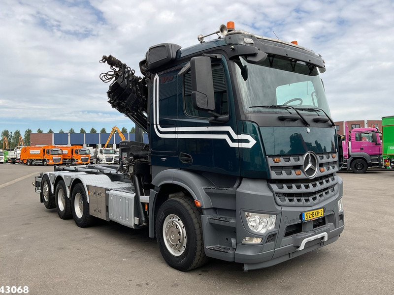 Mercedes-Benz Arocs 3251 8x4 Euro 6 Hiab 28 Tonmeter laadkraan - Pacēlājs ar āķi, Kravas auto ar manipulatoru: foto 3 Mercedes-Benz Arocs 3251 8x4 Euro 6 Hiab 28 Tonmeter laadkraan - Pacēlājs ar āķi, Kravas auto ar manipulatoru: foto 3