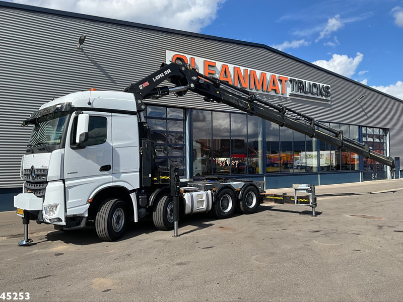 Mercedes-Benz Arocs 3253 8x4 Hiab 105 Tonmeter laadkraan - Kravas auto ar manipulatoru: foto 2 Mercedes-Benz Arocs 3253 8x4 Hiab 105 Tonmeter laadkraan - Kravas auto ar manipulatoru: foto 2