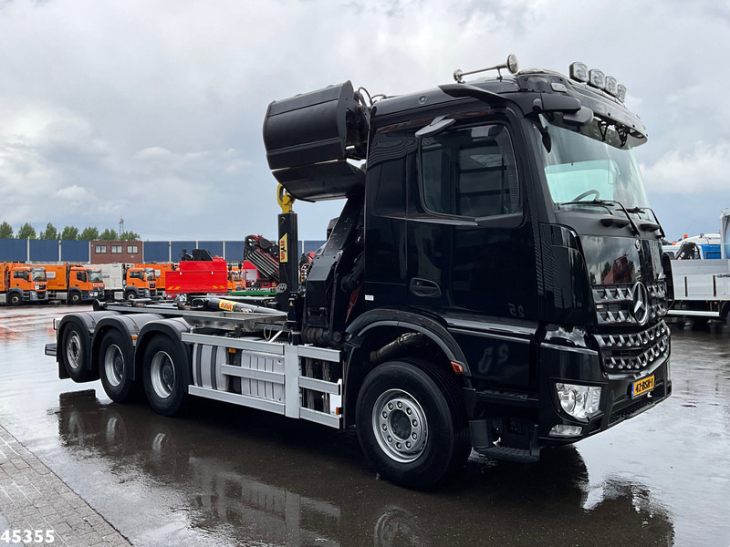 Mercedes-Benz Arocs 3540 8x4 Euro 6 HMF 19 Tonmeter Z-kraan Just 118.906 Km! - Pacēlājs ar āķi, Kravas auto ar manipulatoru: foto 5 Mercedes-Benz Arocs 3540 8x4 Euro 6 HMF 19 Tonmeter Z-kraan Just 118.906 Km! - Pacēlājs ar āķi, Kravas auto ar manipulatoru: foto 5