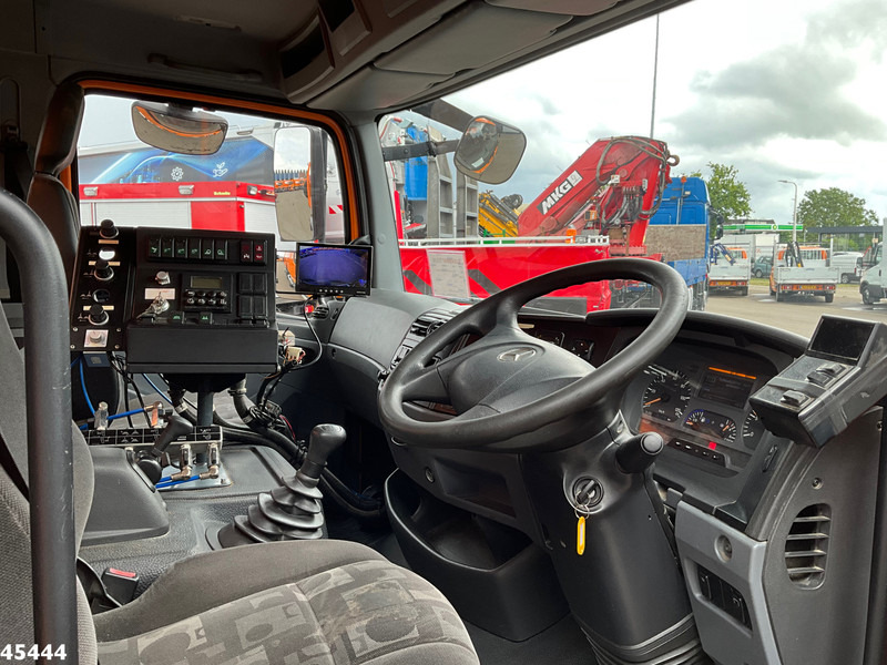 Ielu tīrīšanas mašīna Mercedes-Benz Atego 1018 Brock Left and right sweeper Just 141.848 km!: foto 11