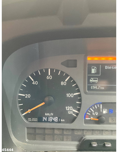 Ielu tīrīšanas mašīna Mercedes-Benz Atego 1018 Brock Left and right sweeper Just 141.848 km!: foto 18
