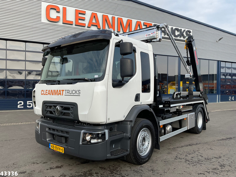 Renault D WIDE Multilift 12 Ton portaal - Būvgružu konteineru vedējs: foto 1 Renault D WIDE Multilift 12 Ton portaal - Būvgružu konteineru vedējs: foto 1