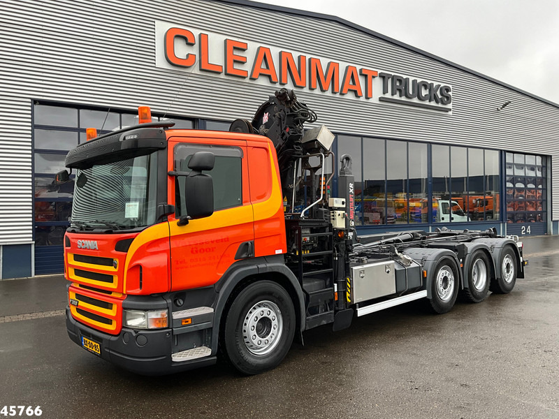 Scania G 380 8x2 Hiab 21 Tonmeter laadkraan - Pacēlājs ar āķi, Kravas auto ar manipulatoru: foto 2 Scania G 380 8x2 Hiab 21 Tonmeter laadkraan - Pacēlājs ar āķi, Kravas auto ar manipulatoru: foto 2
