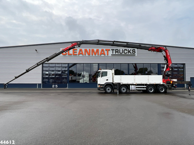 Scania G 450 8x4 Euro 6 Fassi 66 Tonmeter laadkraan + Fly-jib Just 176.555 Km! - Kravas auto ar manipulatoru: foto 1 Scania G 450 8x4 Euro 6 Fassi 66 Tonmeter laadkraan + Fly-jib Just 176.555 Km! - Kravas auto ar manipulatoru: foto 1