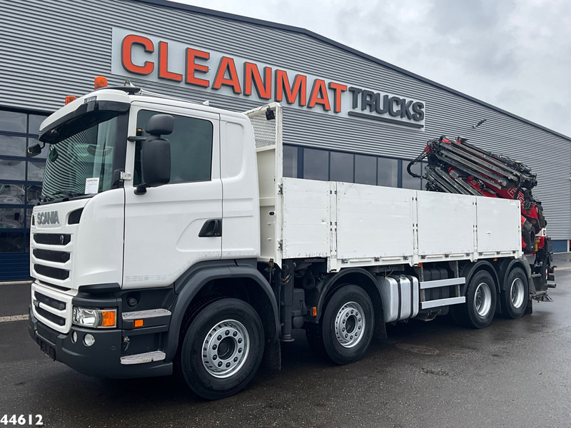 Scania G 450 8x4 Euro 6 Fassi 66 Tonmeter laadkraan + Fly-jib Just 176.555 Km! - Kravas auto ar manipulatoru: foto 2 Scania G 450 8x4 Euro 6 Fassi 66 Tonmeter laadkraan + Fly-jib Just 176.555 Km! - Kravas auto ar manipulatoru: foto 2