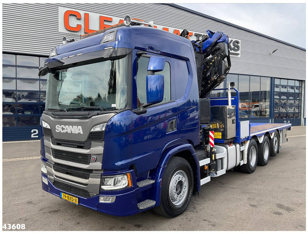 Scania G 450 8x4 Fassi 45 Tonmeter laadkraan + Fly-Jib Just 151.350 km! - Kravas auto ar manipulatoru: foto 2 Scania G 450 8x4 Fassi 45 Tonmeter laadkraan + Fly-Jib Just 151.350 km! - Kravas auto ar manipulatoru: foto 2