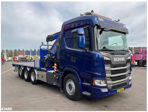 Scania G 450 8x4 Fassi 45 Tonmeter laadkraan + Fly-Jib Just 151.350 km! - Kravas auto ar manipulatoru: foto 3 Scania G 450 8x4 Fassi 45 Tonmeter laadkraan + Fly-Jib Just 151.350 km! - Kravas auto ar manipulatoru: foto 3