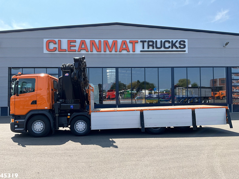Scania G 450 Euro 6 HMF 60 Tonmeter laadkraan + Fly-Jib - Kravas auto ar manipulatoru: foto 4 Scania G 450 Euro 6 HMF 60 Tonmeter laadkraan + Fly-Jib - Kravas auto ar manipulatoru: foto 4