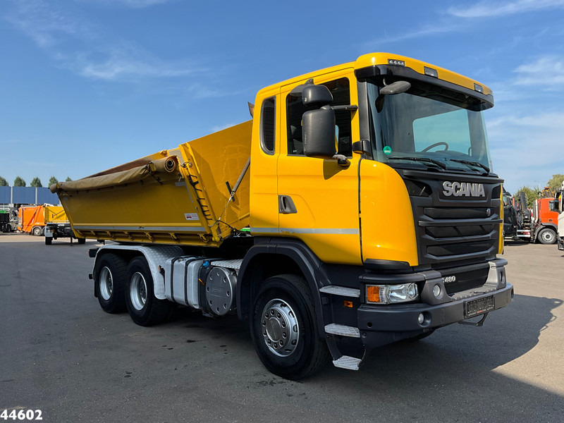 Scania G 480 6x4 Kipper 10m³ Full Steel - Kravas automašīna pašizgāzējs: foto 5 Scania G 480 6x4 Kipper 10m³ Full Steel - Kravas automašīna pašizgāzējs: foto 5