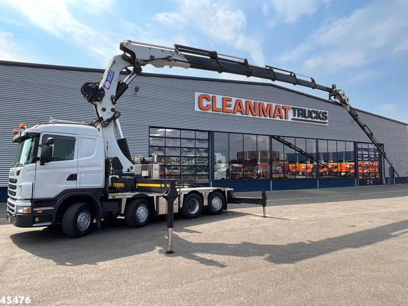 Scania G 480 HMF 85 Tonmeter laadkraan + Fly-Jib - Kravas auto ar manipulatoru: foto 1 Scania G 480 HMF 85 Tonmeter laadkraan + Fly-Jib - Kravas auto ar manipulatoru: foto 1