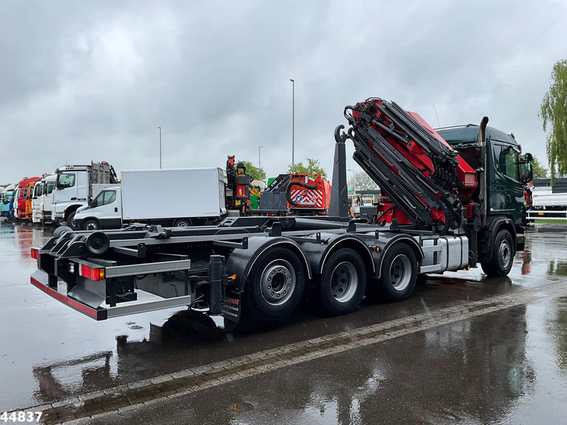 Scania G480 8x4 HMF 60 Tonmeter laadkraan + Fly-jib - Pacēlājs ar āķi, Kravas auto ar manipulatoru: foto 5 Scania G480 8x4 HMF 60 Tonmeter laadkraan + Fly-jib - Pacēlājs ar āķi, Kravas auto ar manipulatoru: foto 5