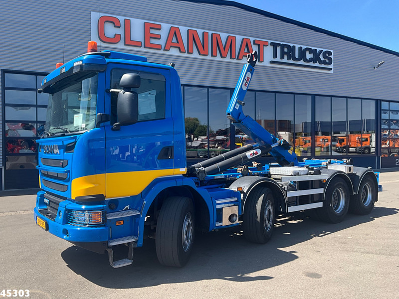 Scania G490 8x4 Euro 6 Hyva 30 Ton haakarmsysteem - Pacēlājs ar āķi: foto 1 Scania G490 8x4 Euro 6 Hyva 30 Ton haakarmsysteem - Pacēlājs ar āķi: foto 1