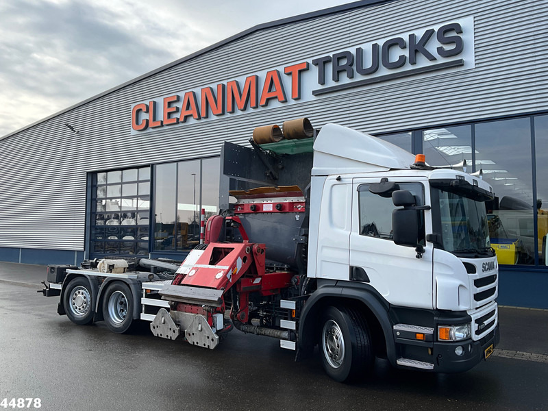 Scania P 280 6x2 Euro 6 VDL Translift zijlader Just 159.334 km! - Atkritumu vedējs: foto 1 Scania P 280 6x2 Euro 6 VDL Translift zijlader Just 159.334 km! - Atkritumu vedējs: foto 1