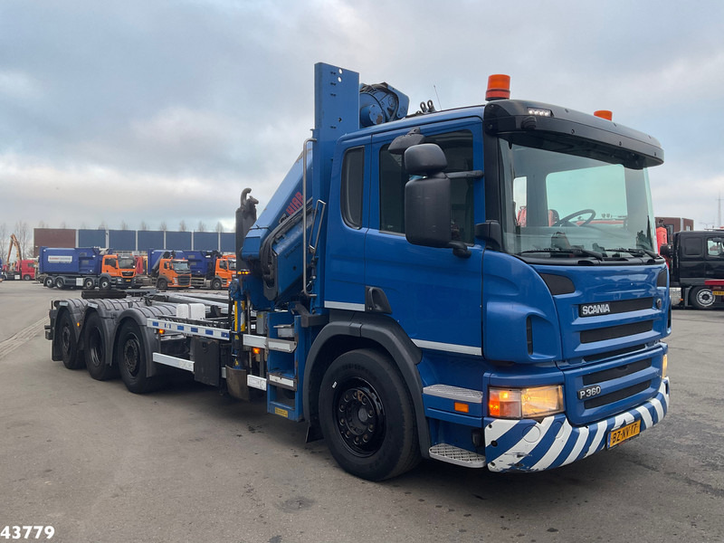 Scania P 360 8x2 Hiab 21 Tonmeter laadkraan - Pacēlājs ar āķi, Kravas auto ar manipulatoru: foto 5 Scania P 360 8x2 Hiab 21 Tonmeter laadkraan - Pacēlājs ar āķi, Kravas auto ar manipulatoru: foto 5