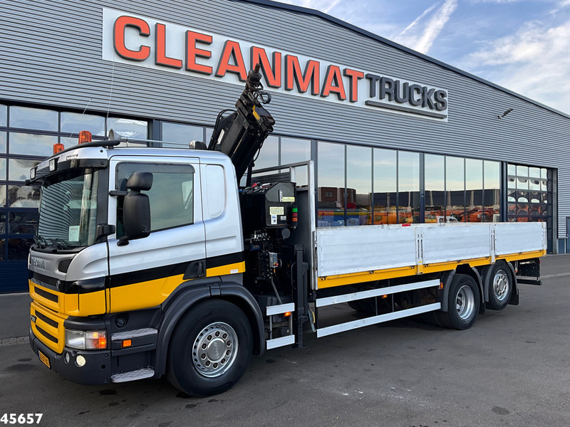 Scania P 360 Atlas 16 Tonmeter laadkraan - Kravas auto ar manipulatoru: foto 2 Scania P 360 Atlas 16 Tonmeter laadkraan - Kravas auto ar manipulatoru: foto 2