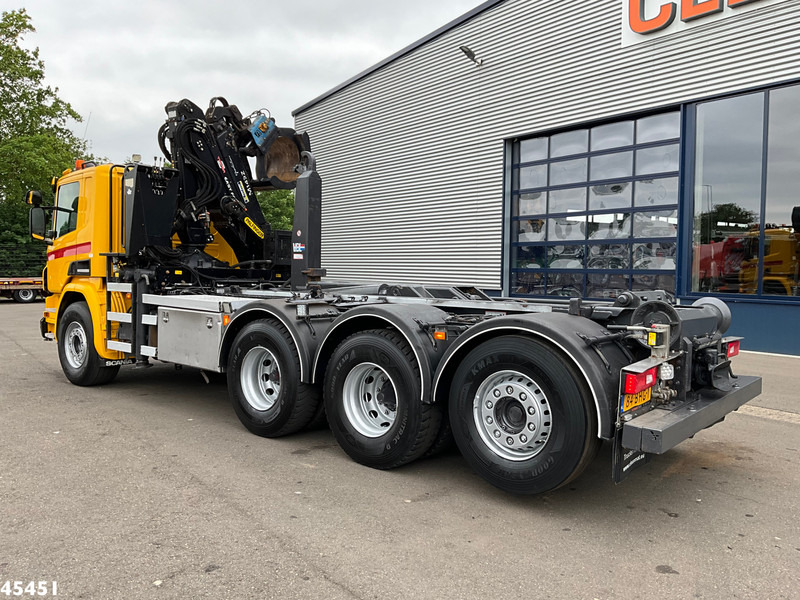 Scania P 410 8x4 Euro 6 Palfinger 14 Tonmeter Z-kraan - Pacēlājs ar āķi, Kravas auto ar manipulatoru: foto 5 Scania P 410 8x4 Euro 6 Palfinger 14 Tonmeter Z-kraan - Pacēlājs ar āķi, Kravas auto ar manipulatoru: foto 5