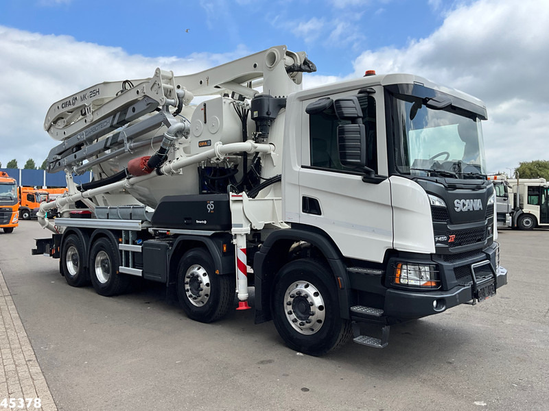 Scania P 450 XT 8x4 Euro 6 Retarder CIFA 7m³ Mixer + Pumi Pump 25 m³ NEW AND UNUSED! - Betona sūknis: foto 3 Scania P 450 XT 8x4 Euro 6 Retarder CIFA 7m³ Mixer + Pumi Pump 25 m³ NEW AND UNUSED! - Betona sūknis: foto 3