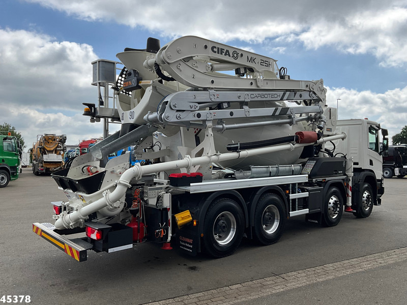 Scania P 450 XT 8x4 Euro 6 Retarder CIFA 7m³ Mixer + Pumi Pump 25 m³ NEW AND UNUSED! - Betonvedējs: foto 4 Scania P 450 XT 8x4 Euro 6 Retarder CIFA 7m³ Mixer + Pumi Pump 25 m³ NEW AND UNUSED! - Betonvedējs: foto 4