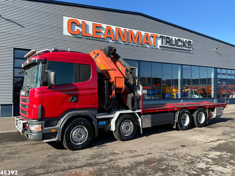 Scania R 124.420 8x4 Palfinger 72 Tonmeter laadkraan + Fly-Jib! - Kravas auto ar manipulatoru: foto 2 Scania R 124.420 8x4 Palfinger 72 Tonmeter laadkraan + Fly-Jib! - Kravas auto ar manipulatoru: foto 2