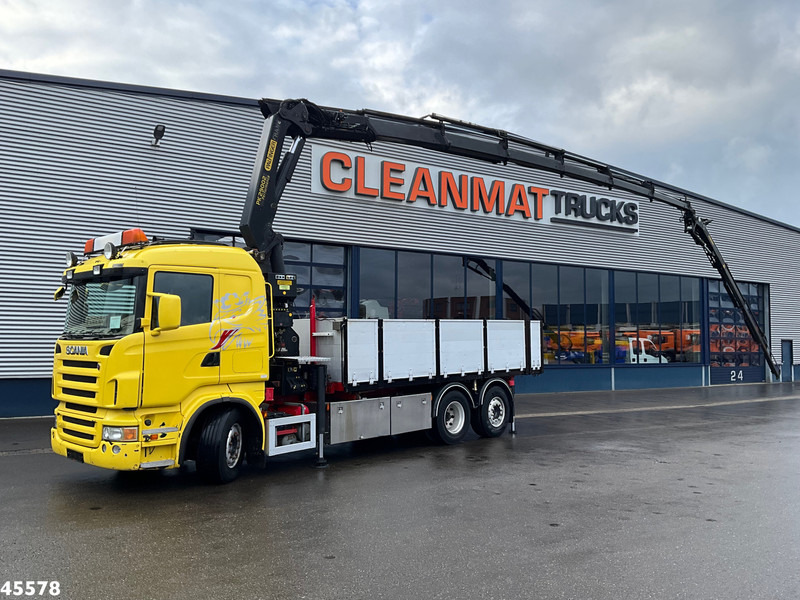 Scania R 380 Palfinger 29 Tonmeter laadkraan + Fly-Jib - Kravas auto ar manipulatoru: foto 1 Scania R 380 Palfinger 29 Tonmeter laadkraan + Fly-Jib - Kravas auto ar manipulatoru: foto 1
