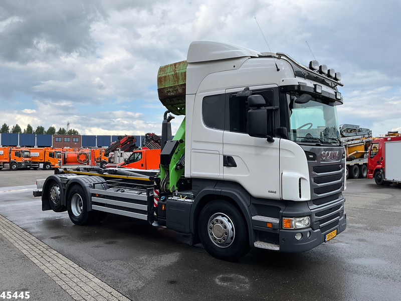 Scania R 440 Euro 6 Retarder Fassi 16 Tonmeter Z-kraan (bouwjaar 2018) - Pacēlājs ar āķi, Kravas auto ar manipulatoru: foto 5 Scania R 440 Euro 6 Retarder Fassi 16 Tonmeter Z-kraan (bouwjaar 2018) - Pacēlājs ar āķi, Kravas auto ar manipulatoru: foto 5