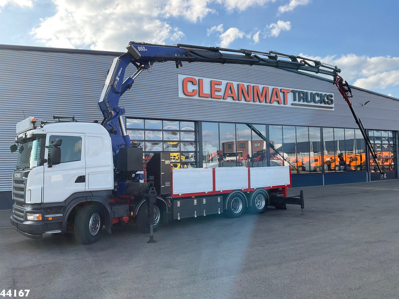 Scania R 480 Amco Veba 95 Tometer laadkraan + Fly-Jib - Kravas auto ar manipulatoru: foto 1 Scania R 480 Amco Veba 95 Tometer laadkraan + Fly-Jib - Kravas auto ar manipulatoru: foto 1