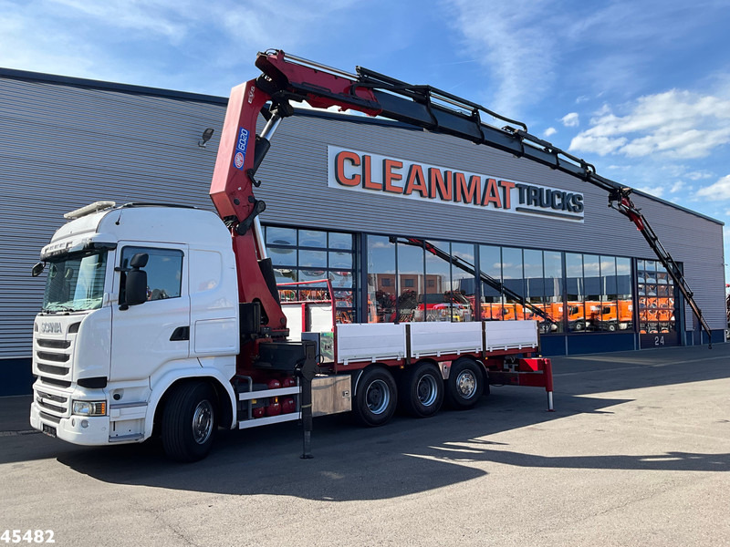 Scania R 490 8x4 Euro 6 Retarder HMF 60 Tonmeter laadkraan + Fly-Jib - Kravas auto ar manipulatoru: foto 1 Scania R 490 8x4 Euro 6 Retarder HMF 60 Tonmeter laadkraan + Fly-Jib - Kravas auto ar manipulatoru: foto 1