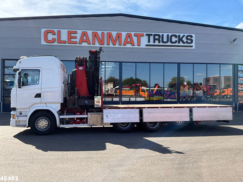 Scania R 490 8x4 Euro 6 Retarder HMF 60 Tonmeter laadkraan + Fly-Jib - Kravas auto ar manipulatoru: foto 4 Scania R 490 8x4 Euro 6 Retarder HMF 60 Tonmeter laadkraan + Fly-Jib - Kravas auto ar manipulatoru: foto 4