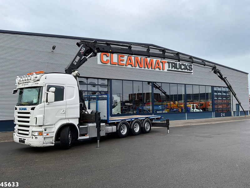 Scania R 560 V8 8x4 Retarder Hiab 47 Tonmeter laadkraan + Fly-Jib! - Kravas auto ar manipulatoru: foto 1 Scania R 560 V8 8x4 Retarder Hiab 47 Tonmeter laadkraan + Fly-Jib! - Kravas auto ar manipulatoru: foto 1