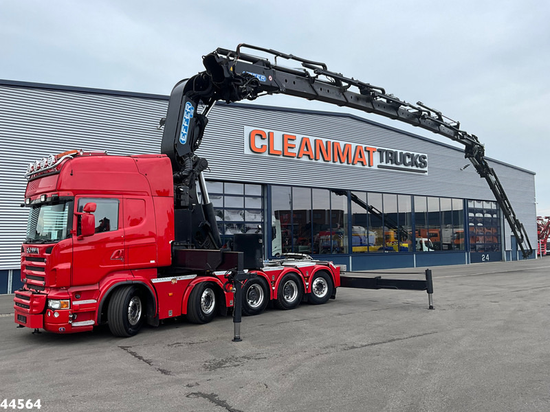 Scania R 620 10x4 V8 Retarder Effer 175 Tonmeter laadkraan + Fly-Jib Just 170.527 km! - Kravas auto ar manipulatoru: foto 5 Scania R 620 10x4 V8 Retarder Effer 175 Tonmeter laadkraan + Fly-Jib Just 170.527 km! - Kravas auto ar manipulatoru: foto 5