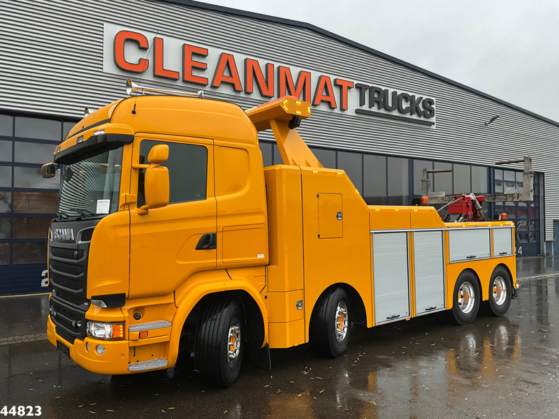 Scania R730 V8 8x4 Euro 6 Retarder Recovery truck Just 17.951 km! - Auto evakuators: foto 2 Scania R730 V8 8x4 Euro 6 Retarder Recovery truck Just 17.951 km! - Auto evakuators: foto 2