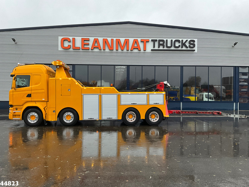 Scania R730 V8 8x4 Euro 6 Retarder Recovery truck Just 17.951 km! - Auto evakuators: foto 4 Scania R730 V8 8x4 Euro 6 Retarder Recovery truck Just 17.951 km! - Auto evakuators: foto 4
