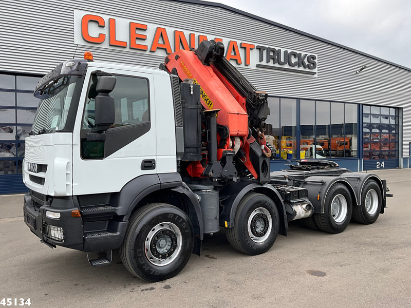Iveco Stralis AD410T44 8x4 Palfinger 44 Tonmeter laadkraan + Fly-Jib Just 222.398 km! - Vilcējs: foto 2 Iveco Stralis AD410T44 8x4 Palfinger 44 Tonmeter laadkraan + Fly-Jib Just 222.398 km! - Vilcējs: foto 2