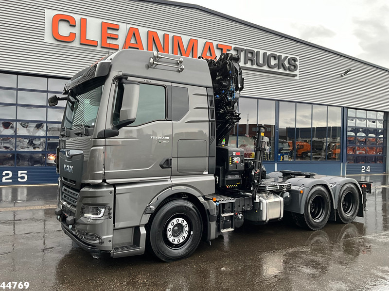 MAN TGX 26.580 6x4 Euro 6 Retarder Hiab 30 Tonmeter laadkraan + Fly-jib New and Unused! - Vilcējs: foto 2 MAN TGX 26.580 6x4 Euro 6 Retarder Hiab 30 Tonmeter laadkraan + Fly-jib New and Unused! - Vilcējs: foto 2