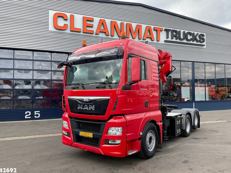MAN TGX 28.440 Euro 6 Fassi 23 Tonmeter laadkraan + Fly-Jib - Vilcējs: foto 2 MAN TGX 28.440 Euro 6 Fassi 23 Tonmeter laadkraan + Fly-Jib - Vilcējs: foto 2
