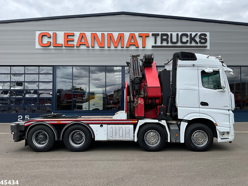 Mercedes-Benz Arocs 3251 8x4 Euro 6 Retarder HMF 85 Tonmeter laadkraan Fly-Jib - Vilcējs: foto 3 Mercedes-Benz Arocs 3251 8x4 Euro 6 Retarder HMF 85 Tonmeter laadkraan Fly-Jib - Vilcējs: foto 3