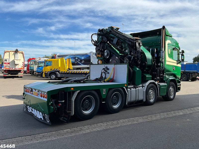 Scania R 490 8x4 Euro 6 Effer 140 Tonmeter laadkraan + Fly-Jib Just 283.508 km - Vilcējs: foto 4 Scania R 490 8x4 Euro 6 Effer 140 Tonmeter laadkraan + Fly-Jib Just 283.508 km - Vilcējs: foto 4