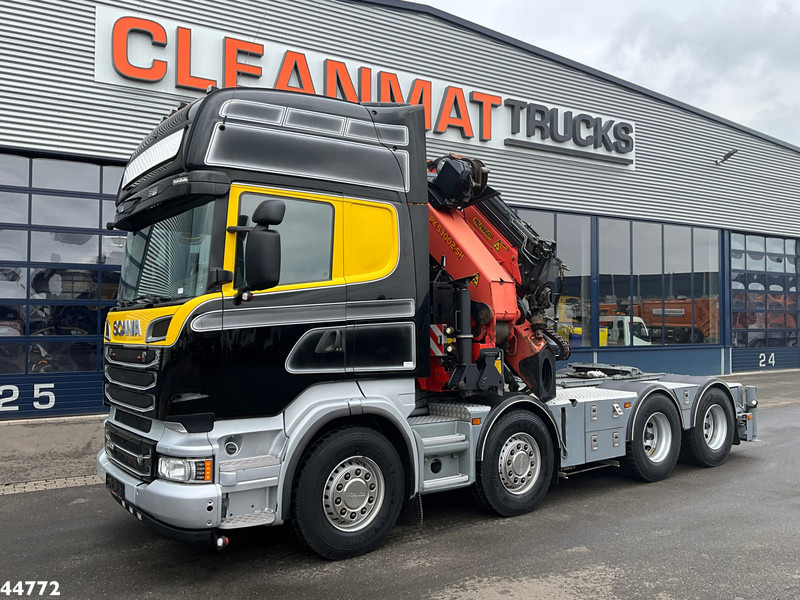Scania R500 8x4 V8 Retarder Palfinger 53 Tonmeter laadkraan + Fly-Jib - Vilcējs: foto 2 Scania R500 8x4 V8 Retarder Palfinger 53 Tonmeter laadkraan + Fly-Jib - Vilcējs: foto 2