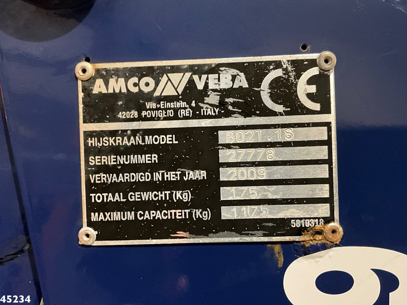 Kravas auto ar manipulatoru Volkswagen Transporter 2.0 TDI Amco Veba 1.3 Tonmeter laadkraan Just 181.331 km!: foto 20