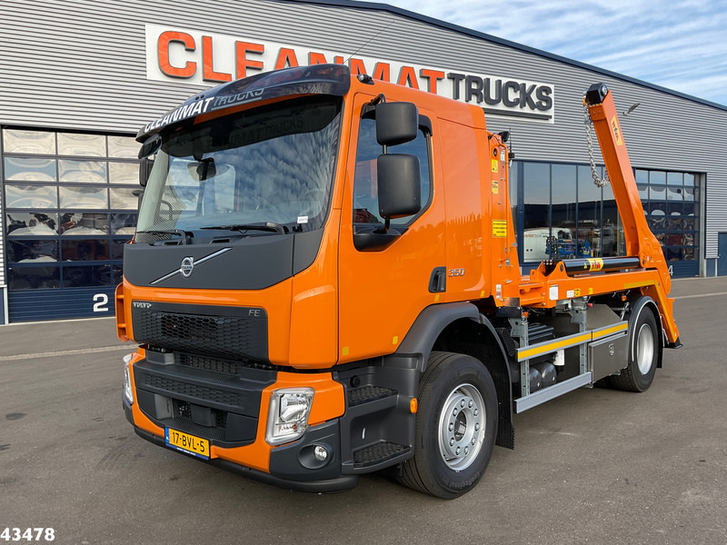 Volvo FE 350 Hyva 14 Ton portaalarmsysteem - Būvgružu konteineru vedējs: foto 1 Volvo FE 350 Hyva 14 Ton portaalarmsysteem - Būvgružu konteineru vedējs: foto 1