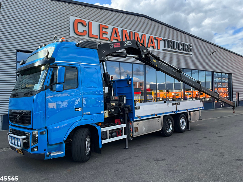 Volvo FH 16.660 Hiab 37 Tonmeter laadkraan - Kravas auto ar manipulatoru: foto 1 Volvo FH 16.660 Hiab 37 Tonmeter laadkraan - Kravas auto ar manipulatoru: foto 1