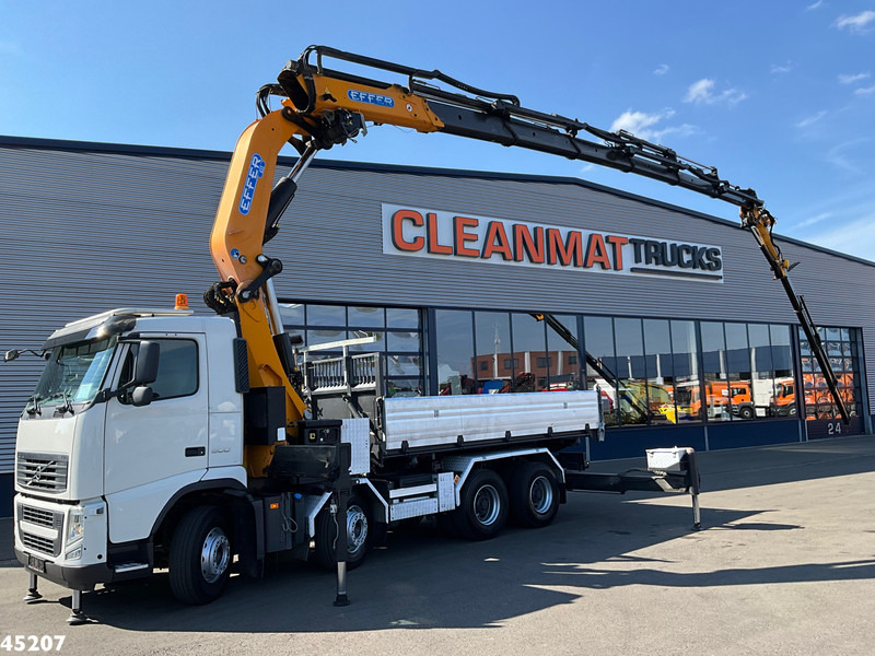 Volvo FH 500 8x4 Effer 65 Tonmeter laadkraan + Fly-Jib - Kravas auto ar manipulatoru: foto 1 Volvo FH 500 8x4 Effer 65 Tonmeter laadkraan + Fly-Jib - Kravas auto ar manipulatoru: foto 1