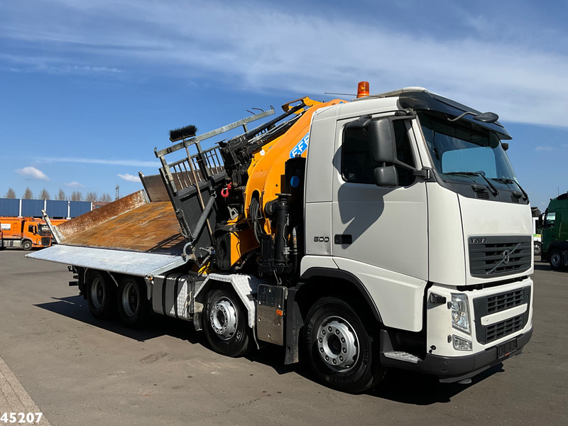 Kravas auto ar manipulatoru Volvo FH 500 8x4 Effer 65 Tonmeter laadkraan + Fly-Jib: foto 9
