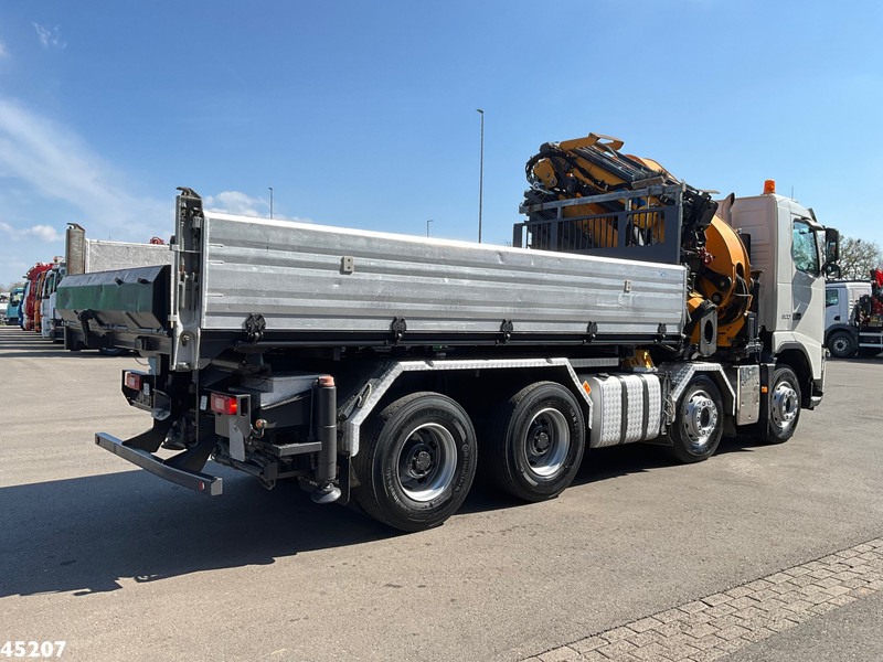 Kravas auto ar manipulatoru Volvo FH 500 8x4 Effer 65 Tonmeter laadkraan + Fly-Jib: foto 7