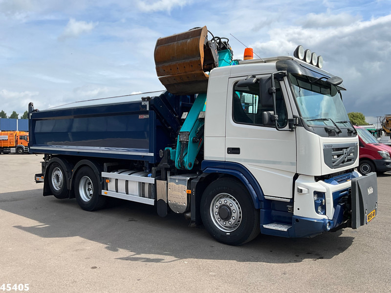Volvo FM 330 HMF 16 Tonmeter Z-kraan - Kravas automašīna pašizgāzējs, Kravas auto ar manipulatoru: foto 5 Volvo FM 330 HMF 16 Tonmeter Z-kraan - Kravas automašīna pašizgāzējs, Kravas auto ar manipulatoru: foto 5