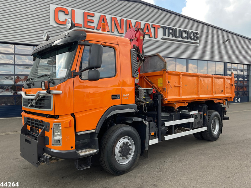 Volvo FM 340 4x4 Palfinger 10 Tonmeter laadkraan Manual Full steel - Kravas automašīna pašizgāzējs, Kravas auto ar manipulatoru: foto 2 Volvo FM 340 4x4 Palfinger 10 Tonmeter laadkraan Manual Full steel - Kravas automašīna pašizgāzējs, Kravas auto ar manipulatoru: foto 2