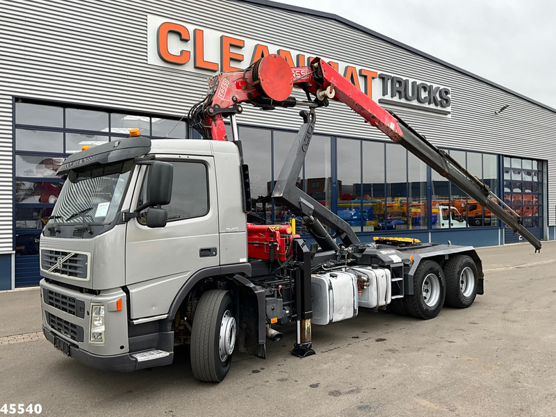 Volvo FM 340 6x4 Fassi 19 Tonmeter laadkraan - Pacēlājs ar āķi, Kravas auto ar manipulatoru: foto 1 Volvo FM 340 6x4 Fassi 19 Tonmeter laadkraan - Pacēlājs ar āķi, Kravas auto ar manipulatoru: foto 1