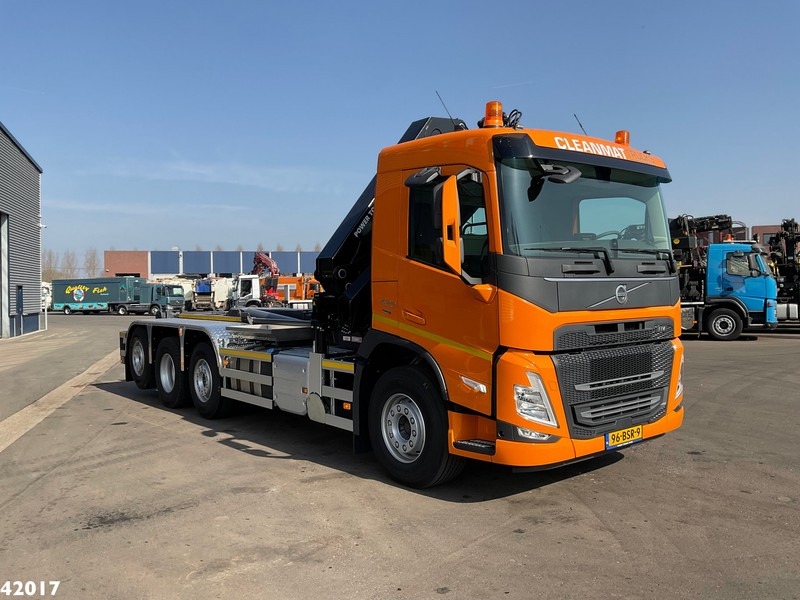 Volvo FM 420 8x2 HMF 28 Tonmeter laadkraan - Pacēlājs ar āķi, Kravas auto ar manipulatoru: foto 5 Volvo FM 420 8x2 HMF 28 Tonmeter laadkraan - Pacēlājs ar āķi, Kravas auto ar manipulatoru: foto 5