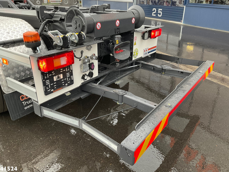 Pacēlājs ar āķi, Kravas auto ar manipulatoru Volvo FM 430 HMF 23 ton/meter laadkraan + Welvaarts Weighing system: foto 8
